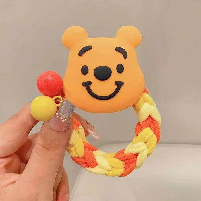 Wholesale Cartoon Cute Dog Head Fabric Hair Tie JDC-HS-Weiye005