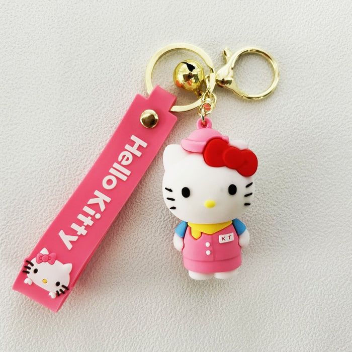 Wholesale PVC cartoon doll Keychain JDC-KC-WuYi093