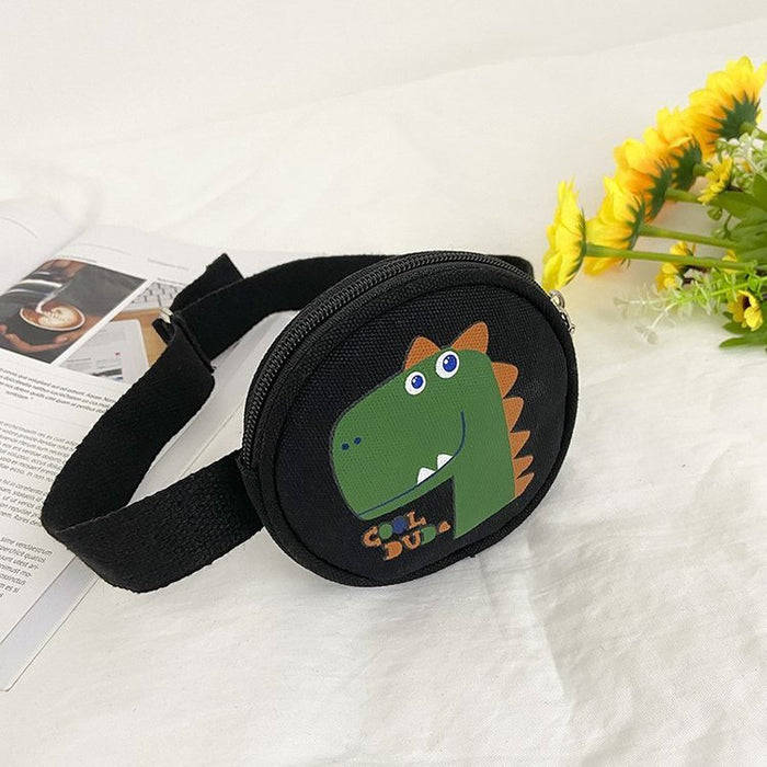 Wholesale children's waist bag cartoon round bag coin purse