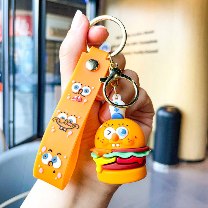 Wholesale PVC Cartoon Cute Keychain JDC-KC-LeZi025