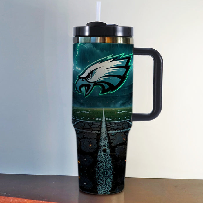 Wholesale Popular 40oz Car Cup Sf New Ice Cup Nfl American Football League Kc Thermos Cup
