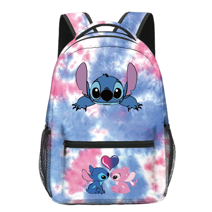 Wholesale Stitch Backpack Digital Full Print Student Schoolbag Cartoon Anime Backpack in Stock JDC-BP-Shangl004