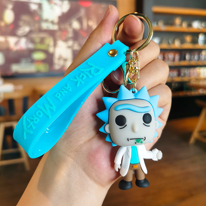 Wholesale Cartoon Doll Silicone Keychain JDC-KC-Tingm230