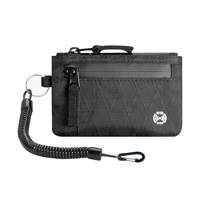 Wholesale RFID Blocking Travel Wallet Nylon XPAC Urban Simplicity Nylon Key Wallet Unisex Daily Gift Fashion Accessory