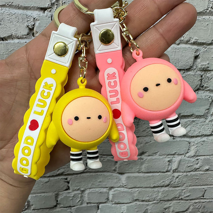 Wholesale PVC Cartoon Doll Keychain JDC-KC-XingS024