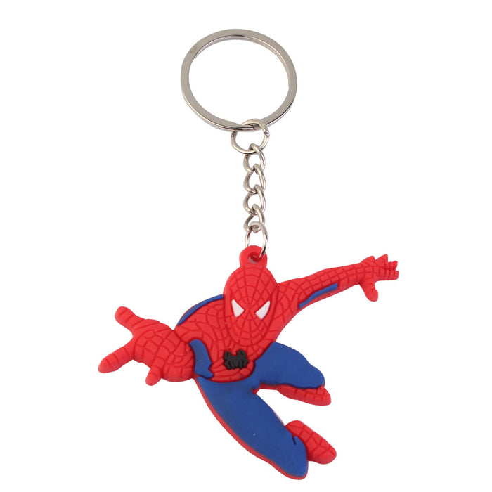 Wholesale PVC 10-pack Cartoon Anime Hero Keychains JDC-KC-MiLai004