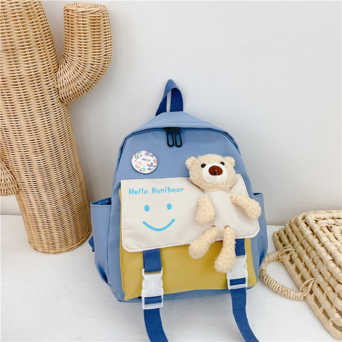 Wholesale Canvas Children's Stylish Small Backpack JDC-BP-YuanDuo024