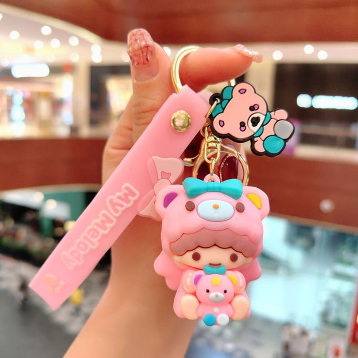 Wholesale PVC Cartoon Doll Keychain JDC-KC-ShuoT026