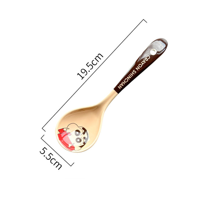 Wholesale Cute cartoon household ceramic spoon