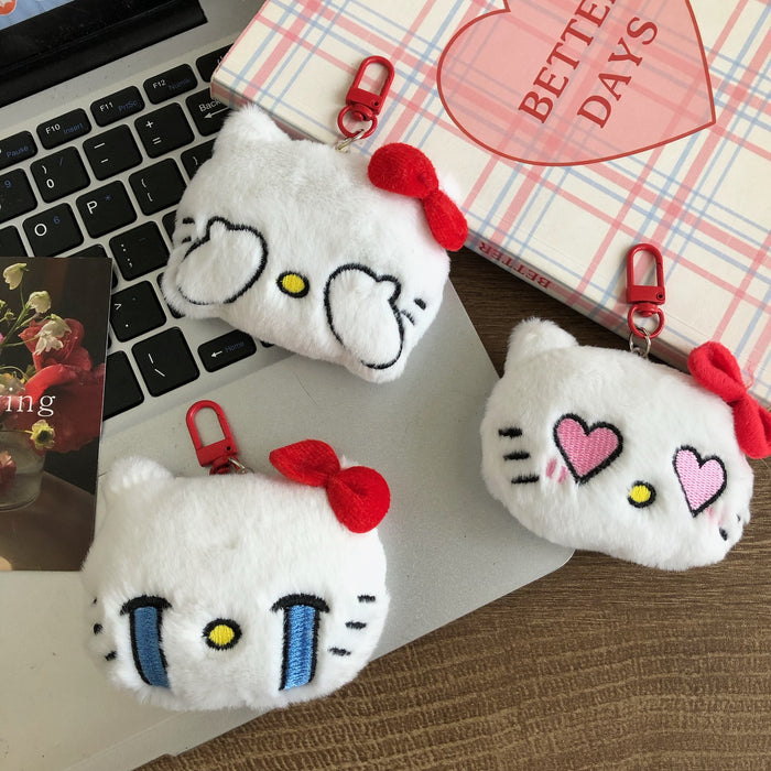 Wholesale Cute expressions, boys' bags, pendants, girls' hearts, backpacks, keychains, car plush toys, hanging decorations