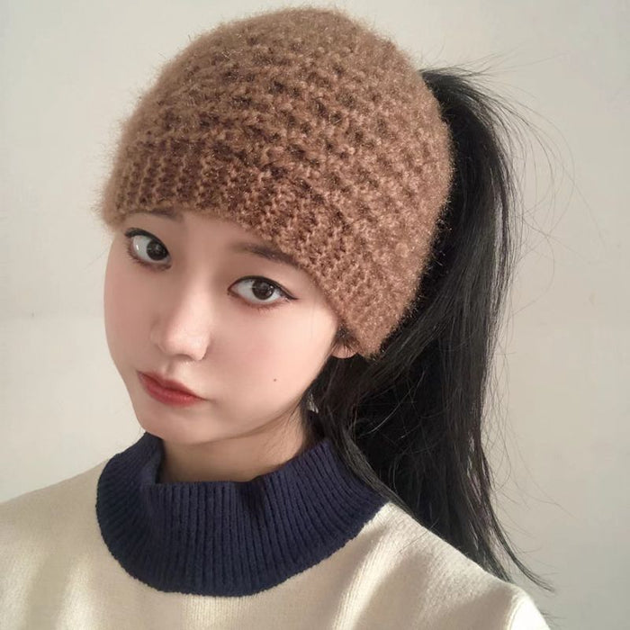 Wholesale Autumn and Winter Warm Knitted Squirrel Wool Ear Protection Hat Fashionhat JDC-FH-JW002