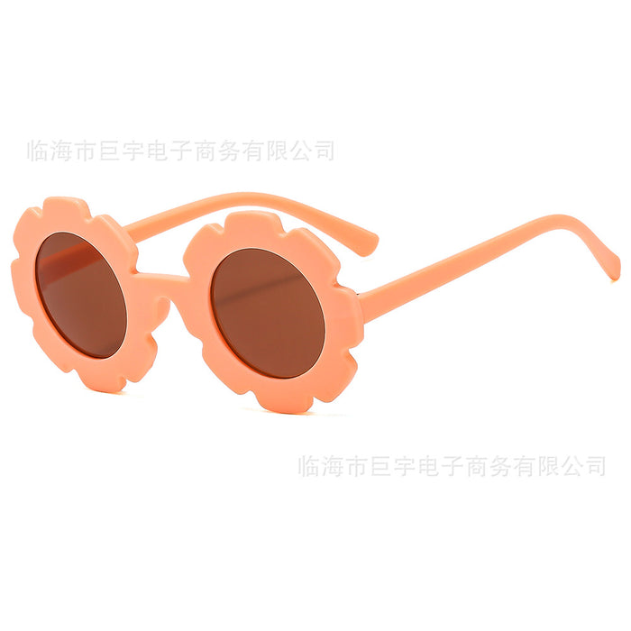Wholesale Children's Sunglasses Fashion Sunflower Personalized Children's Sunglasses Trend