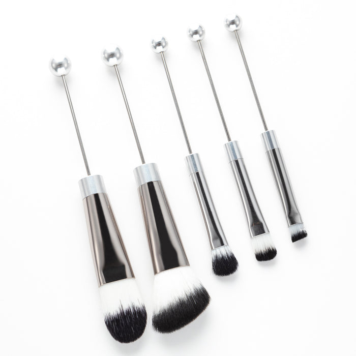 Wholesale Beadable Makeup Brush Purple Makeup Brush Set JDC-MB-HuaH004