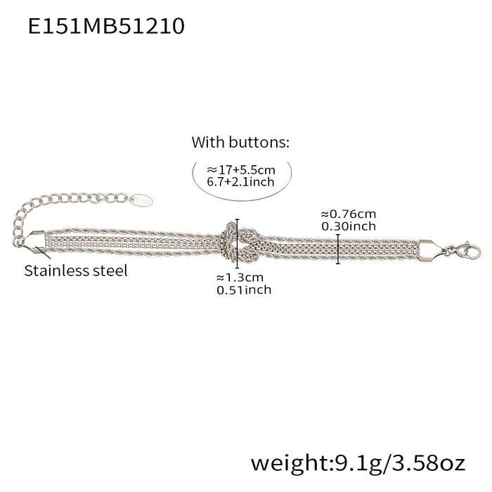 Wholesale Heavy-Duty Knotted Stainless Steel Chain