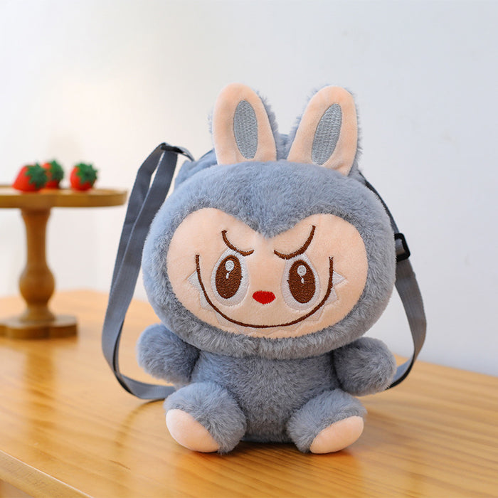 Wholesale Rabbit  Doll Mobile Phone Bag Stuffed Cartoon Bag Girls Cross-Border Gift Messenger Bag