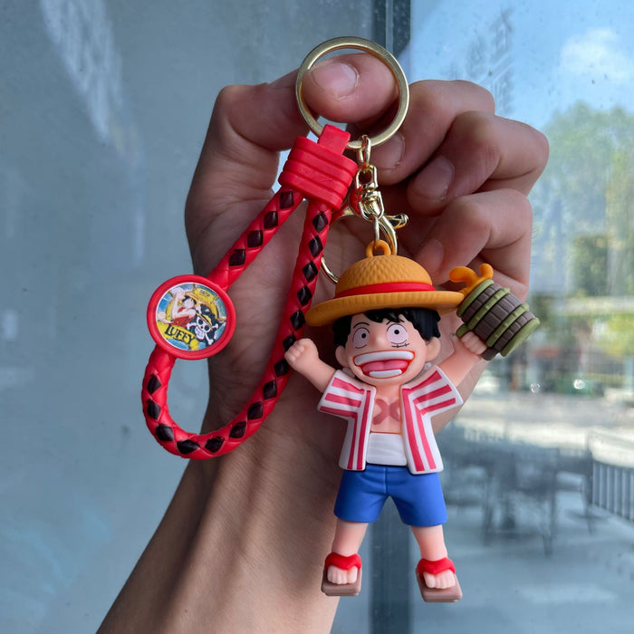 Wholesale Peripheral keychain cartoon doll couple bag pendant small gift wholesale