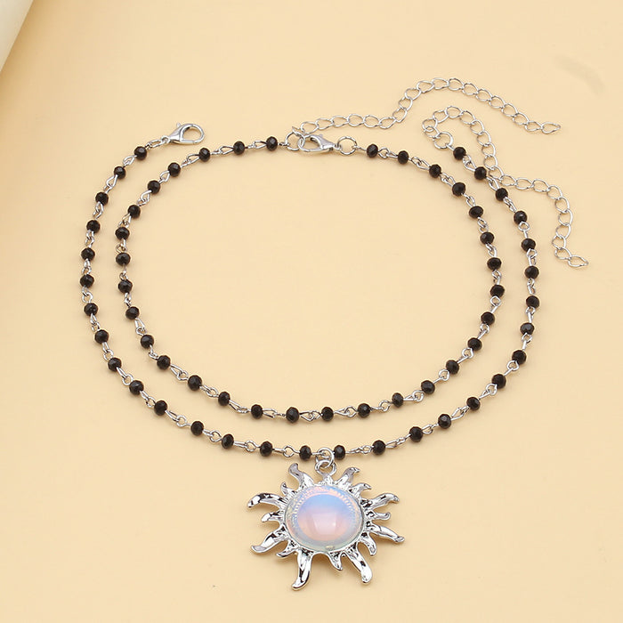 Wholesale Gothic Sun Alloy Necklace JDC-NE-LaiL002