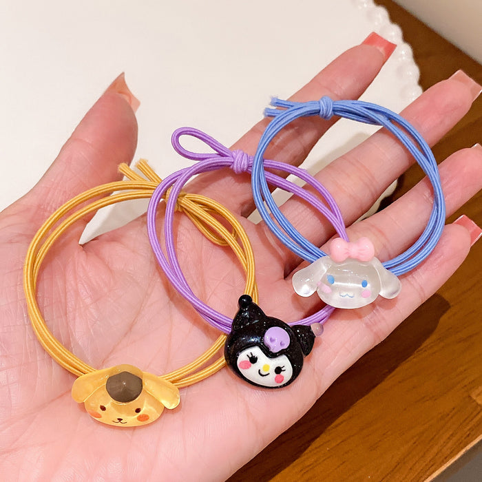 Wholesale Cute Cartoon Children's Hair Scrunchies JDC-HS-HuiDi021