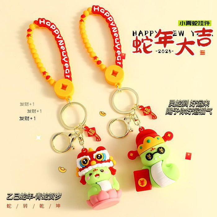 Wholesale  Snake Keychain  Snake Pendant Zodiac Snake Doll Pendant