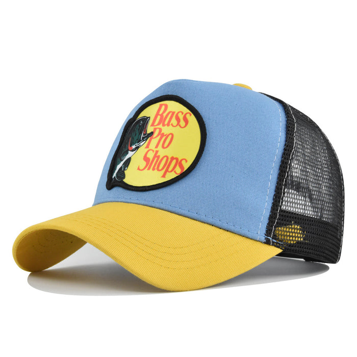 Wholesale Embroidered baseball cap peaked cap curved brim sun hat