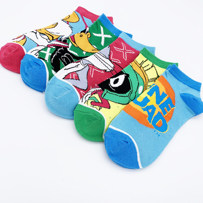 Wholesale Summer Thin Cartoon Duck Socks JDC-SK-YiYan005