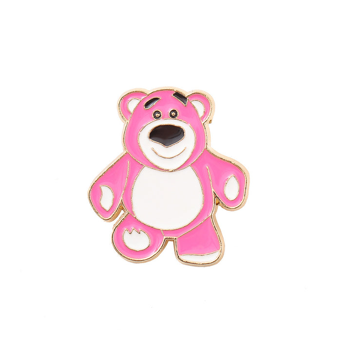 Wholesale Cartoon Metal Brooch Pin Casual Jewelry Accessory For Bags Clothing