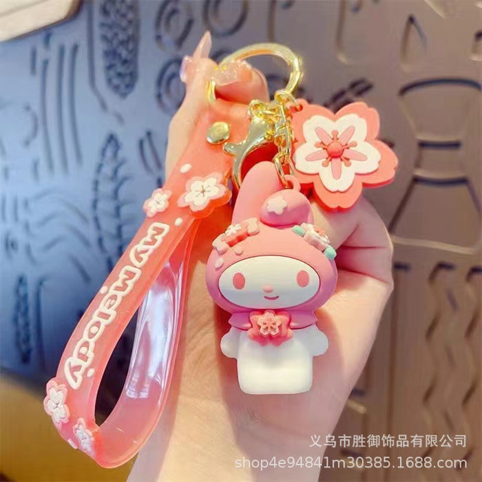 Wholesale Keychain  Melody Doll Pendant Cute  cartoon Keychain