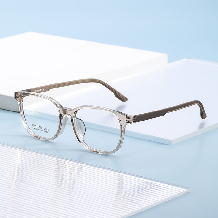 Wholesale New Fashionable Box Optical Frame Glasses Flat Mirror Interchangeable Myopia Glasses