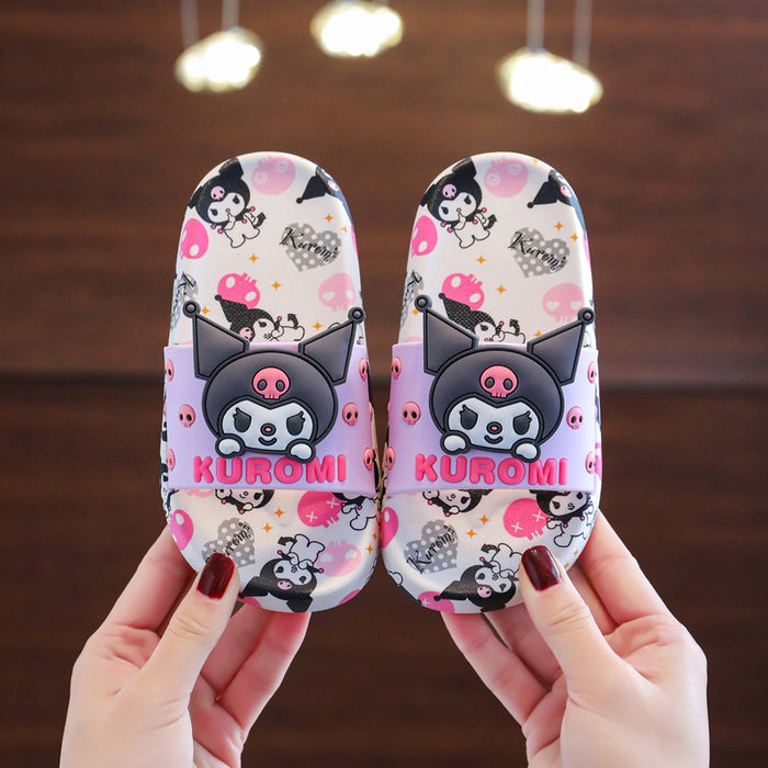 Wholesale PVC Summer Cute Cartoon Children's Slippers JDC-SP-TAN006