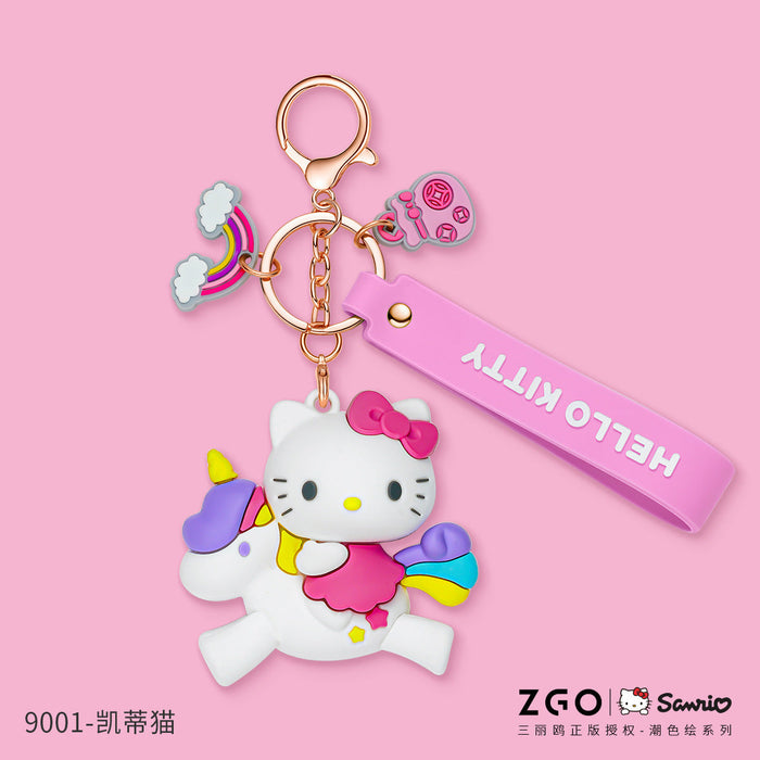 Wholesale Cute Unicorn Keychain JDC-KC-LeZ001