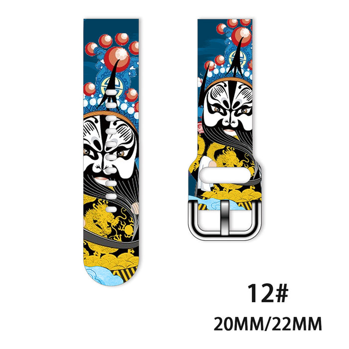 Wholesale Printed Tpu Watch Strap Wrist Strap JDC-WD-NuoQi076