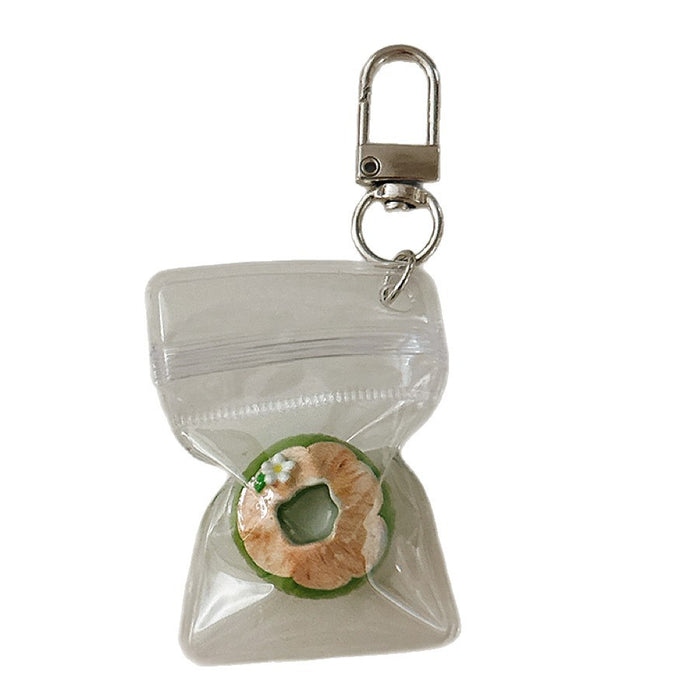 Wholesale Summer Nut Resin Keychain Pendant Fashion Accessory Gift