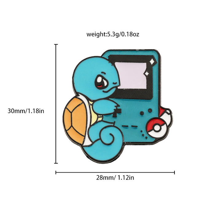 Wholesale Anime Brooch Pin Creative Metal Badge For Backpack Clothing Bags Electroplating Finish Everyday Wear Gift