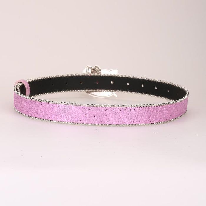 Wholesale PU Cartoon Sequin Belt (S) JDC-WB-XiX001