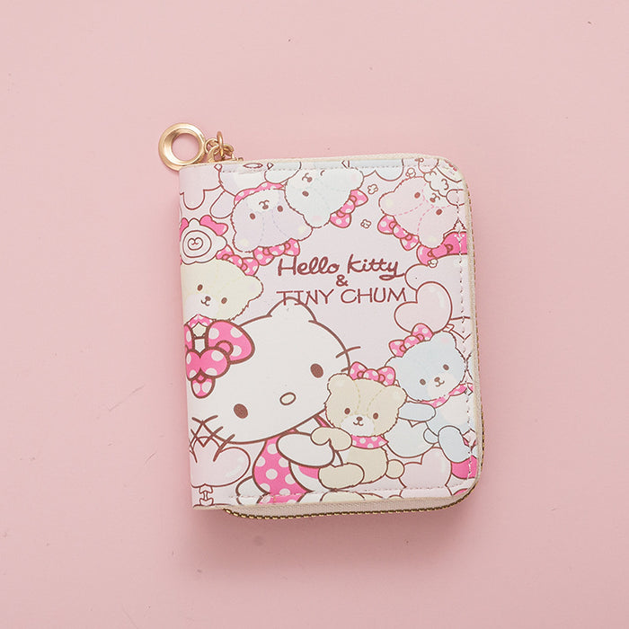 Wholesale Cartoon Anime Cute Short Zipper Wallet JDC-WT-QT015