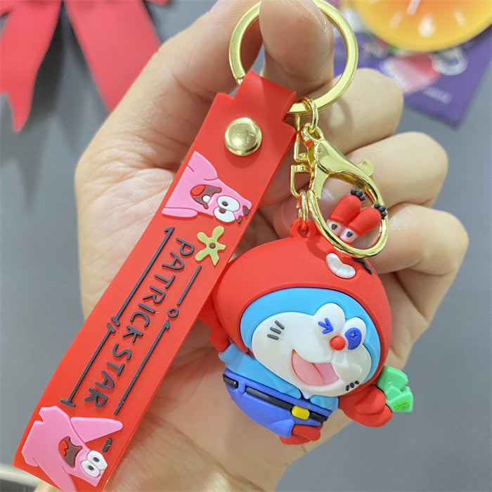 Wholesale PVC Cartoon Doll Keychain JDC-KC-WuYi018