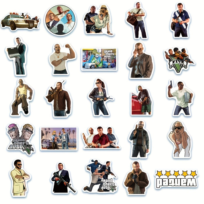 Wholesale 50pcs Waterproof laptop stickers,  laptop graffiti stickers,  car luggage stickers,  water cup stickers