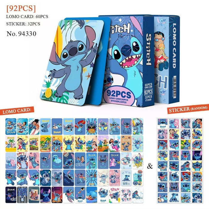 Wholesale 184pcs Cartoon anime laser boxed peripheral LOMO small card