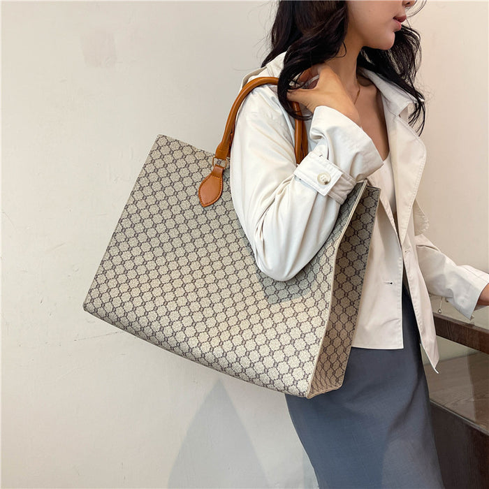 Wholesale Women's Single Shoulder Tote Bag Vintage JDC-SD-HT011