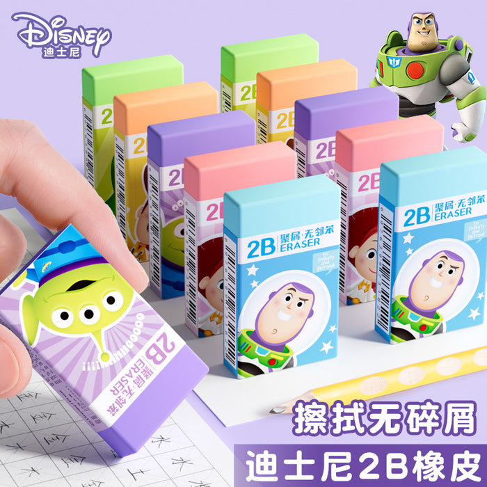 Wholesale Eraser Crumb-Free Clean Primary School Students Special 2B Eraser Art Painting Stationery Learning Reward