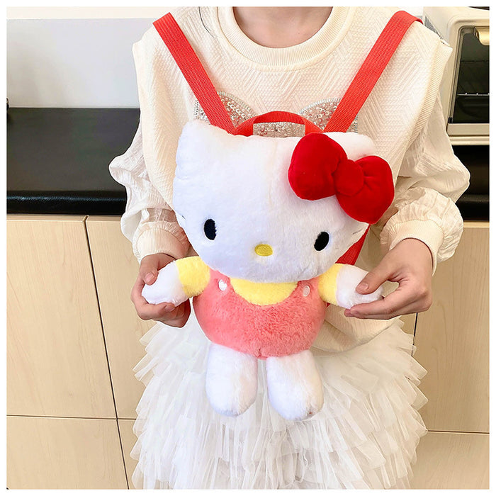 Wholesale Cartoon Small Backpack Children's Fun Coin Purse Travel Leisure Snack Bag Cute Plush Shoulder Small Schoolbag