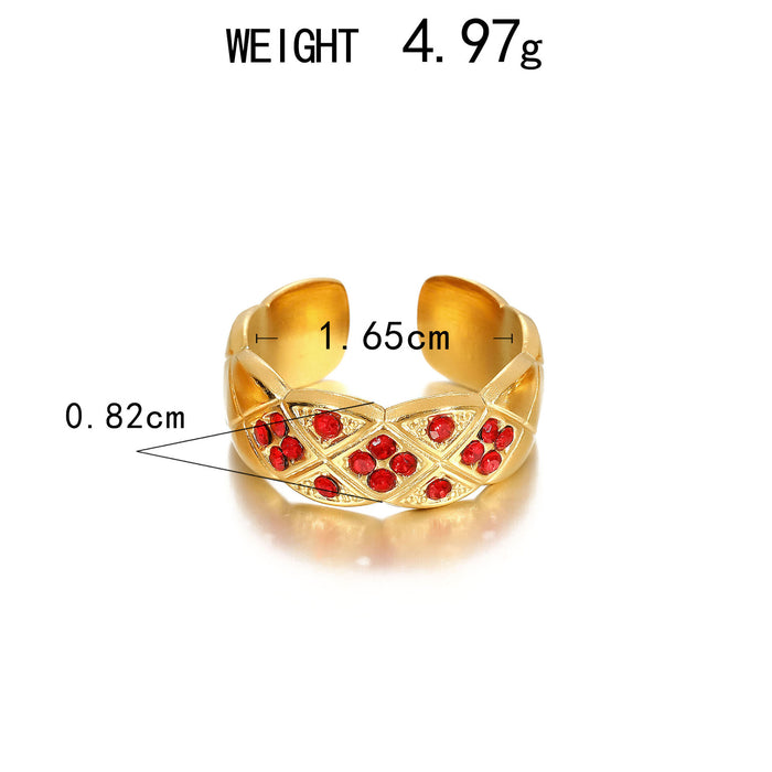Wholesale Stainless Steel Serpent and Skull Motifs Rings