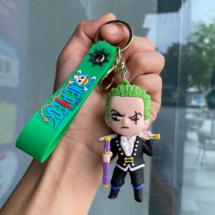 Wholesale Cross border keychain cartoon doll anime keychain bag pendant couple small gift wholesale