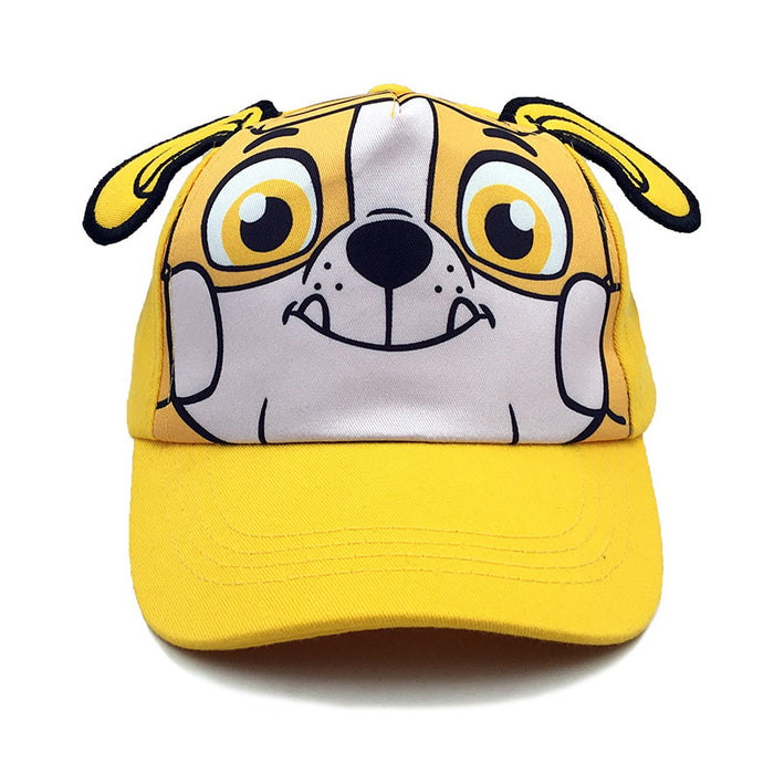 Wholesale Children' s Spring/ Summer Sunshade Cartoon Baseball Cap with Cute 3D Dog