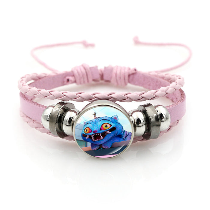 Wholesale Kpop Pink Bracelet Jewelry Girls Gift Cross-border Anime Peripheral Hand Jewelry Small Gift