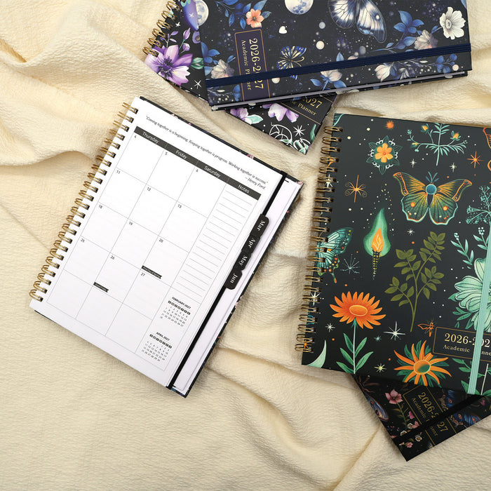 Wholesale Blooming Flowers A5 Coil Notebook Stylish Gift for Planners and Journaling