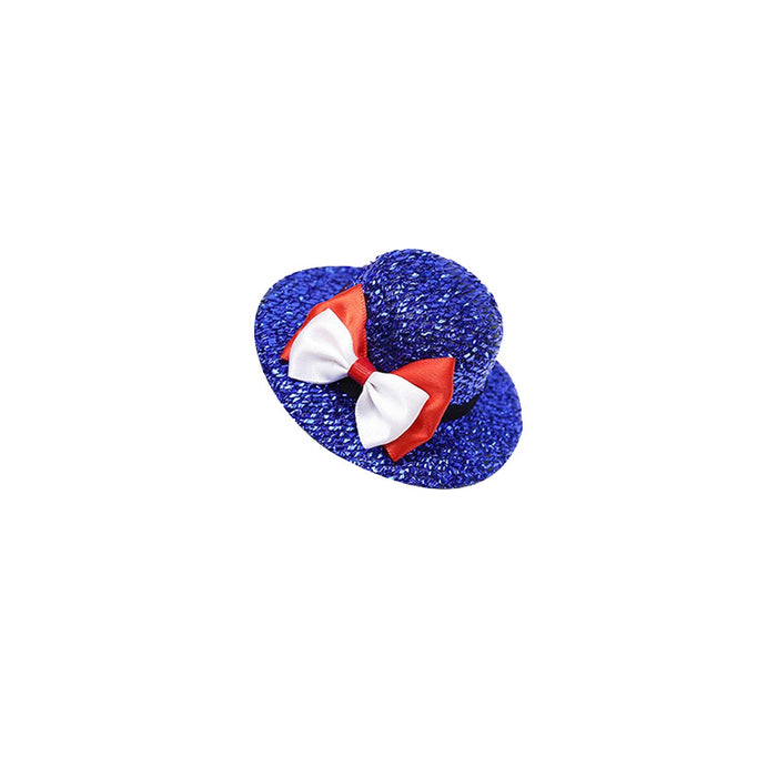 Wholesale Hair clip, children's headwear, hair clip, National Day hat, suitable for party and holiday hair accessories