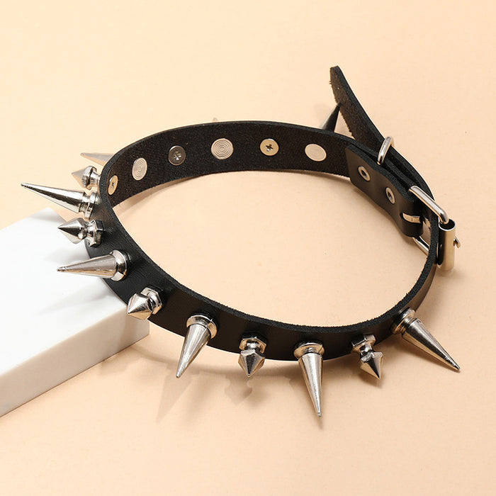 Wholesale Sharp nail collar, necklace, jewelry, fashionable women's neck chain, collarbone chain