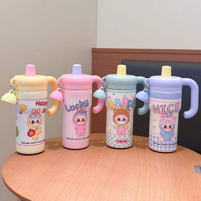 Wholesale Cartoon Large Capacity Insulated Stainless Steel Mug