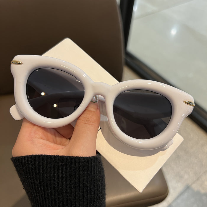 Wholesale Sunglasses Thick Frame Red Sunglasses